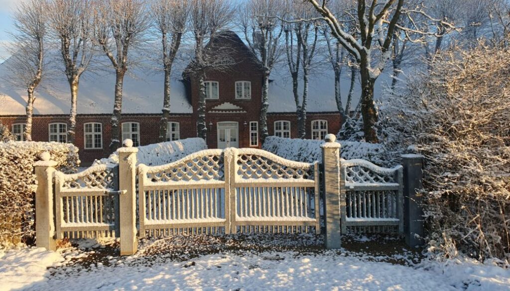 Klægager i morgensne