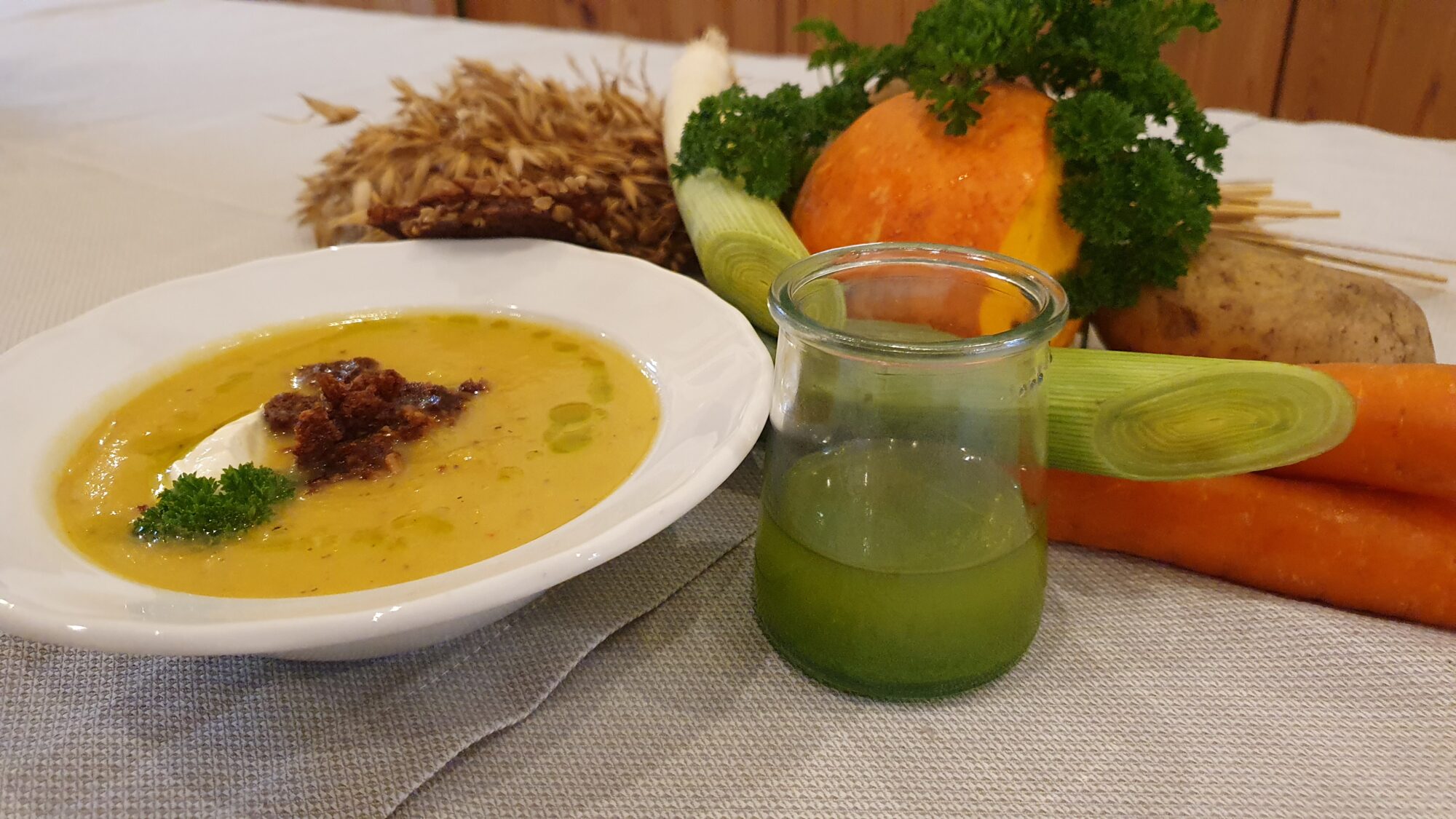 Gourmet Græskarsuppe