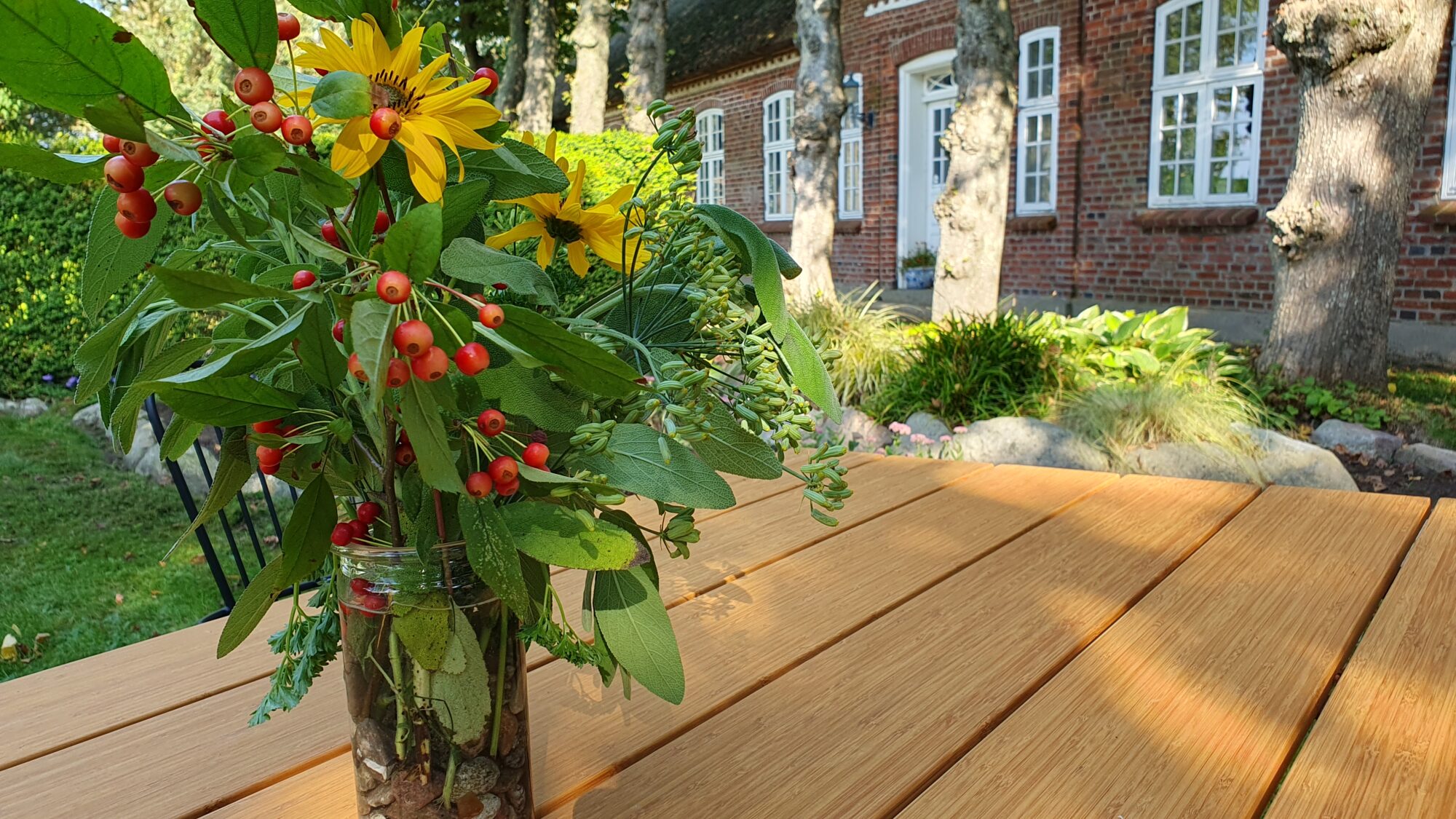 Højbede til blomster