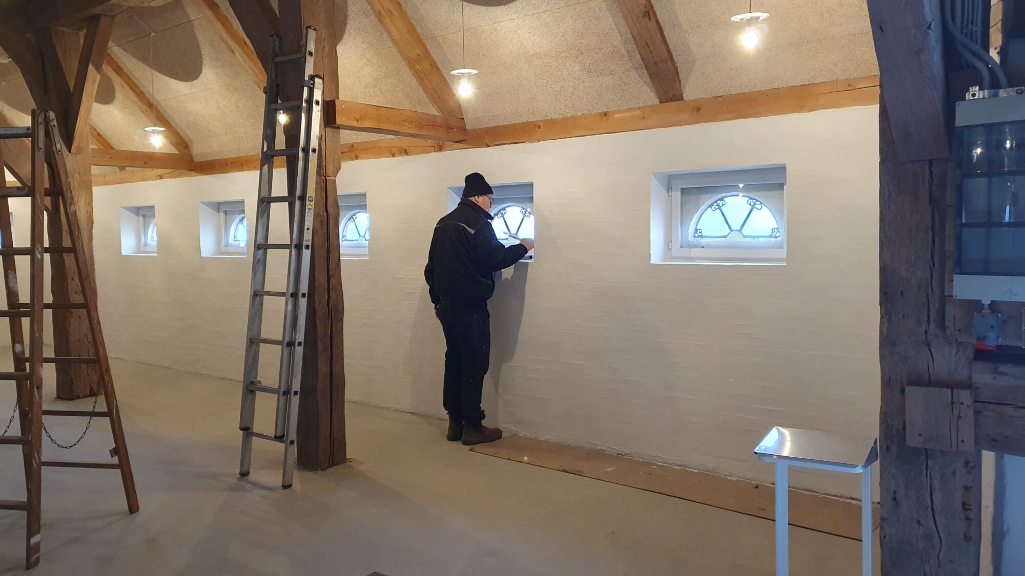 Renovering Lade Christian maler